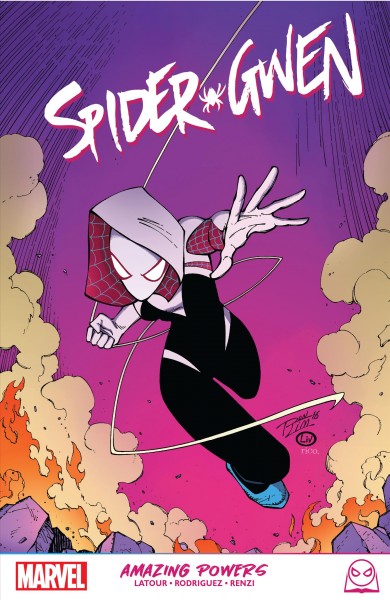 Spider-Gwen. Amazing powers / writer, Jason Latour ; artists, Robbi Rodriguez with Chris Visions ; color artists, Rico Renzi with Lauren Affe ; letterer, VC's Clayton Cowles & Travis Lanham.